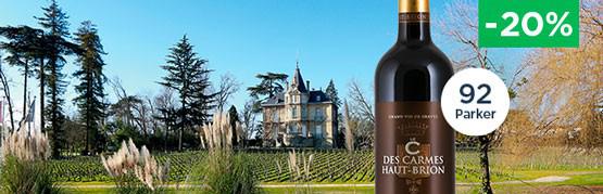 Wonderful Pessac-Léognan 92 pts Parker