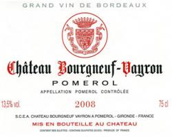 Chateau Bourgneuf (Vayron)