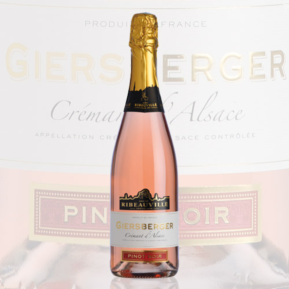 Buy Wine Crémant Giersberger Pinot Noir (rosé) Sparkling Cave De