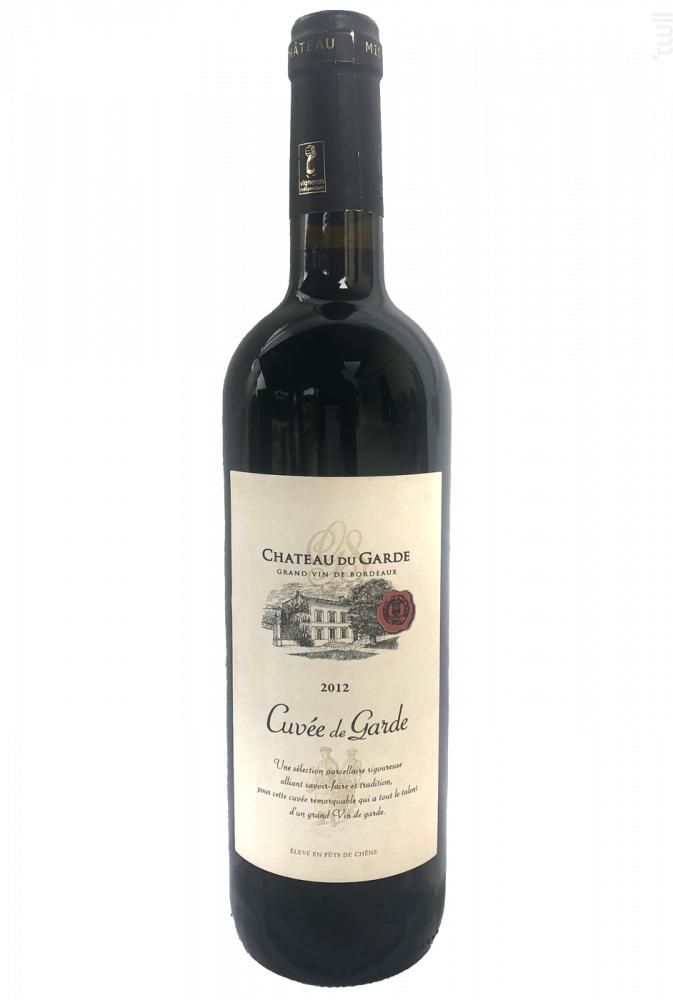 Buy Wine Cuvée De Garde Red Château Du Garde Côtesdebordeaux Directly from the winemaker