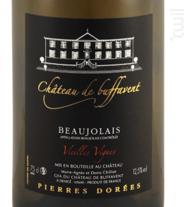 Beaujolais Vielles Vignes - Château de Buffavent - 2023 - Blanc