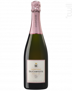 Rosé Brut - Premier cru - Champagne de Corvette - No vintage - Effervescent