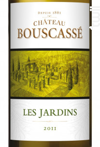 Jardins Bouscassé - Château Bouscassé - 2015 - Blanc
