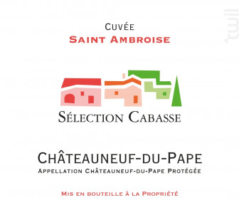 Saint Ambroise - Domaine de Cabasse - 2021 - Rouge