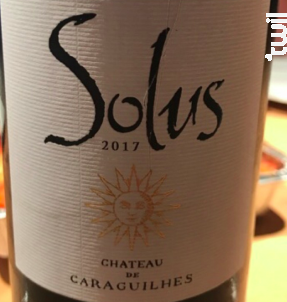Solus - Château De Caraguilhes - 2017 - Rouge