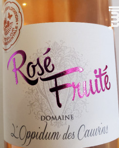 IGP Rosé Fruité - Domaine l'Oppidum des Cauvins - 2022 - Rosé