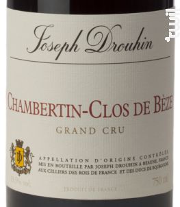 Chambertin-Clos de Bèze Grand Cru - Maison Joseph Drouhin - 2012 - Rouge