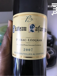 Château Lafargue Blanc Cuvée Alexandre - Château Lafargue - 2007 - Blanc