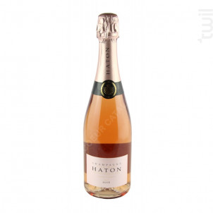 Champagne Haton - Rosé 0,75l - Champagne Haton et Fils - No vintage - Effervescent