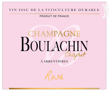 Brut Rosé - Champagne Boulachin Chaput - No vintage - Effervescent