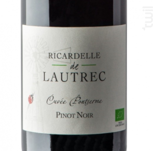 Pinot Noir Pontserme - Domaine Ricardelle de Lautrec - 2017 - Rouge