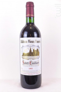 Vieux Faurie - Château Vieux Faurie - 1995 - Rouge