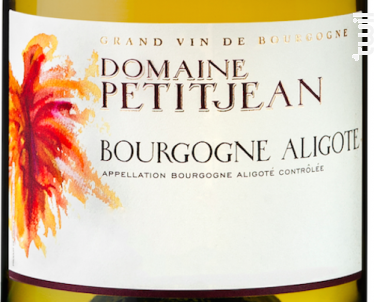 Bourgogne Aligoté - Domaine Petitjean - 2023 - Blanc