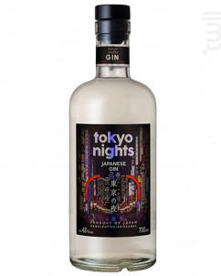 Tokyo Night Japanese  Gin - Tokyo Nights - No vintage - 