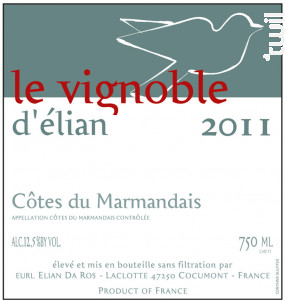 Le Vignoble D'elian - Elian Da Ros - 2020 - Rouge