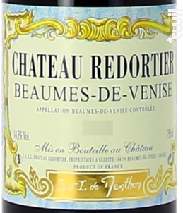 Château Redortier - Beaumes de Venis - Tradition - Château Redortier - 2023 - Rouge