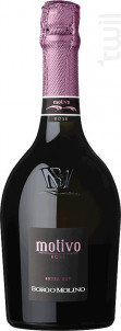 Motivo Rosé Extra Dry Vino Spumante - Borgo Molino - No vintage - Effervescent