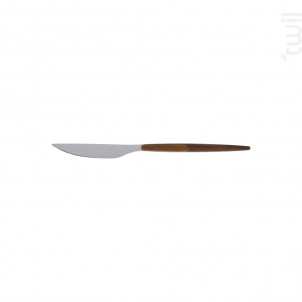 Couteaux De Table Amsterdam Effet Bois lot De 6 - jean dubost -  - 