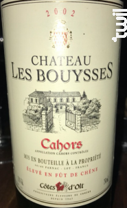 chateau les bouysses - Château Les Bouysses - 2000 - Rouge