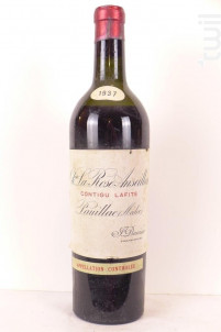 Château La Rose Anseillan Contigu Lafite - Château la Rose Anseillan Contigu Lafite - 1937 - Rouge