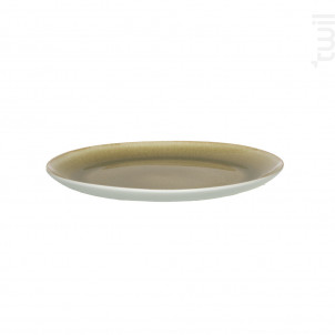 Assiette Plate Oslo Jaune 27 Cm lot De 6 - table passion -  - 