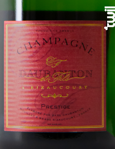 Cuvée Prestige - Champagne Daubanton - No vintage - Effervescent