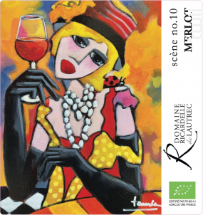 Merlot Scène n°10 - Domaine Ricardelle de Lautrec - 2023 - Rouge