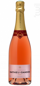 Rosé - Champagne Mathieu-Gandon - No vintage - Effervescent