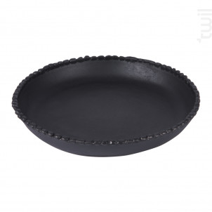Vide poche Rond Perla Noir 27 Cm - table passion -  - 
