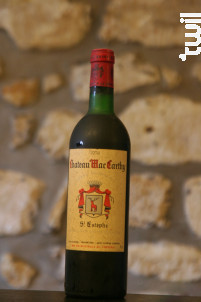 Château Mac Carthy - Chateau Mac Carthy - 1978 - Rouge