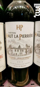 Château Haut La Pierrière - Maison Delor - 2016 - Rouge
