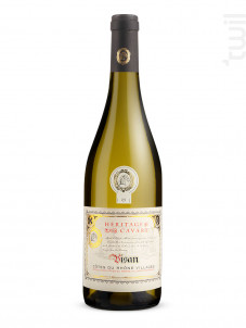 Cotes Du Rhone Villages Visan - Héritage Cavare - 2023 - Blanc
