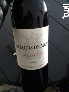 Marquis de Mons - Château Marquis de Mons - 2016 - Rouge