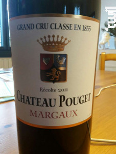Château Pouget - Château Pouget - 2011 - Rouge