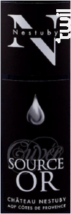 Source Or - CHÂTEAU NESTUBY - 2016 - Rouge