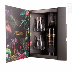 Zacapa Rhum Edicion Negra Coffret + 2 Verres - Zacapa - No vintage - 