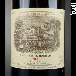 Château Lafite Rothschild - Domaines Barons de Rothschild - Château Lafite Rothschild - 2001 - Rouge