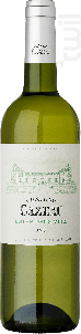 Le blanc de Cazeau - Maison Le Star - Château Cazeau - 2018 - Blanc