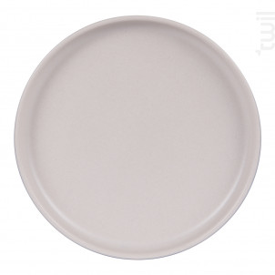 Assiette À Dessert Uno Crème 22 Cm lot De 6 - table passion -  - 