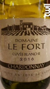 Domaine le Fort - Cuvée blanche - Domaine le Fort - 2015 - Blanc