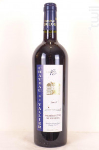 Château Du Vallier - Château du Vallier - 2005 - Rouge