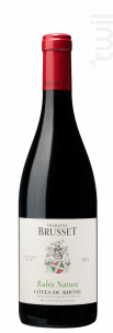 CÔTES DU RHÔNE ROUGE RUBIS NATURE - Domaine Brusset - 2025 - Rouge