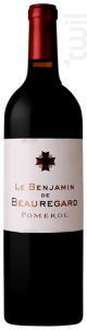 Le Benjamin de  Beauregard - Château Beauregard - No vintage - Rouge