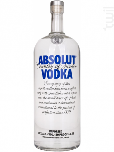 Absolut Vodka - Gallon - Absolut Vodka - No vintage - 