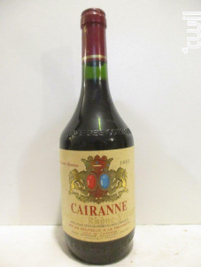 Cairanne Grande Réserve - Cave de Cairanne - 1993 - Rouge