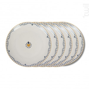 Assiette À Dessert Poésie 20 Cm lot De 6 - Amadeus -  - 