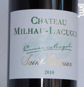 Cuvée Magali - Château Milhau Lacugue - 2013 - Rouge