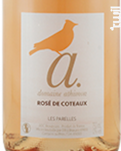 Rosé de Coteaux - Domaine A. - 2018 - Rosé