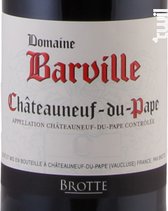Domaine Barville - Maison Brotte • Les Domaines - 2017 - Rouge