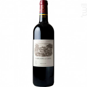 Carruades de Lafite - Domaines Barons de Rothschild - Château Lafite Rothschild - 2015 - Rouge